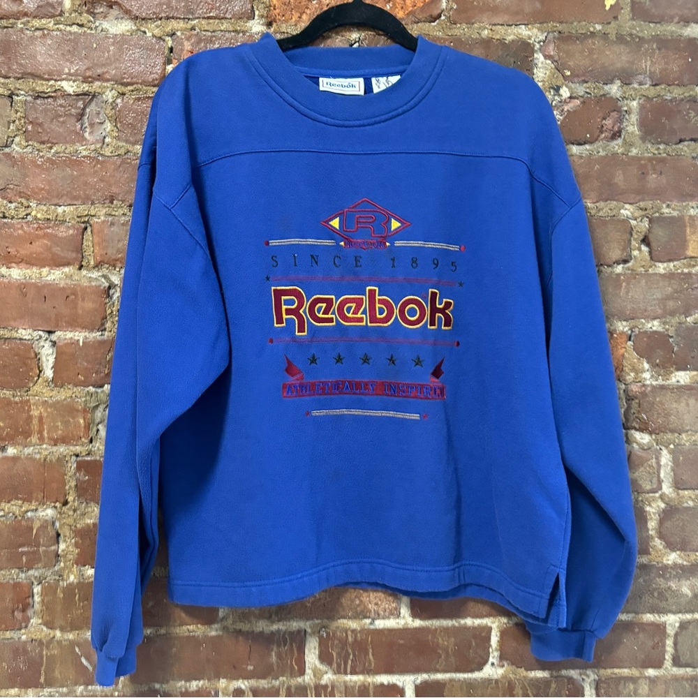 Vintage Reebok Blue Sweatshirt
